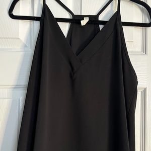 Black Racerback Top